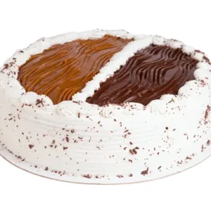 Torta Chocolate y Vainilla (12 porciones )