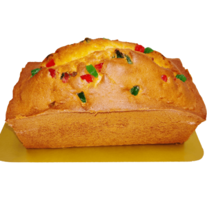 Keke Inglés con frutas confitadas