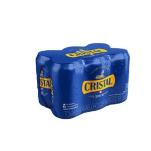 Cerveza Cristal Lata 355 ml – Six Pack