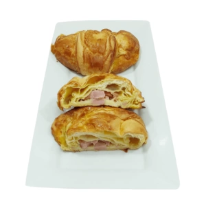 Croissant con jamon