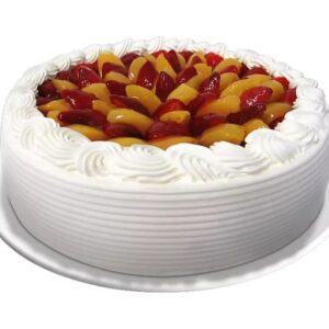 Torta de Fresa y Durazno