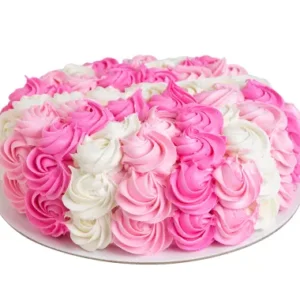 Torta Rosas Chantilly ( 12 porciones )